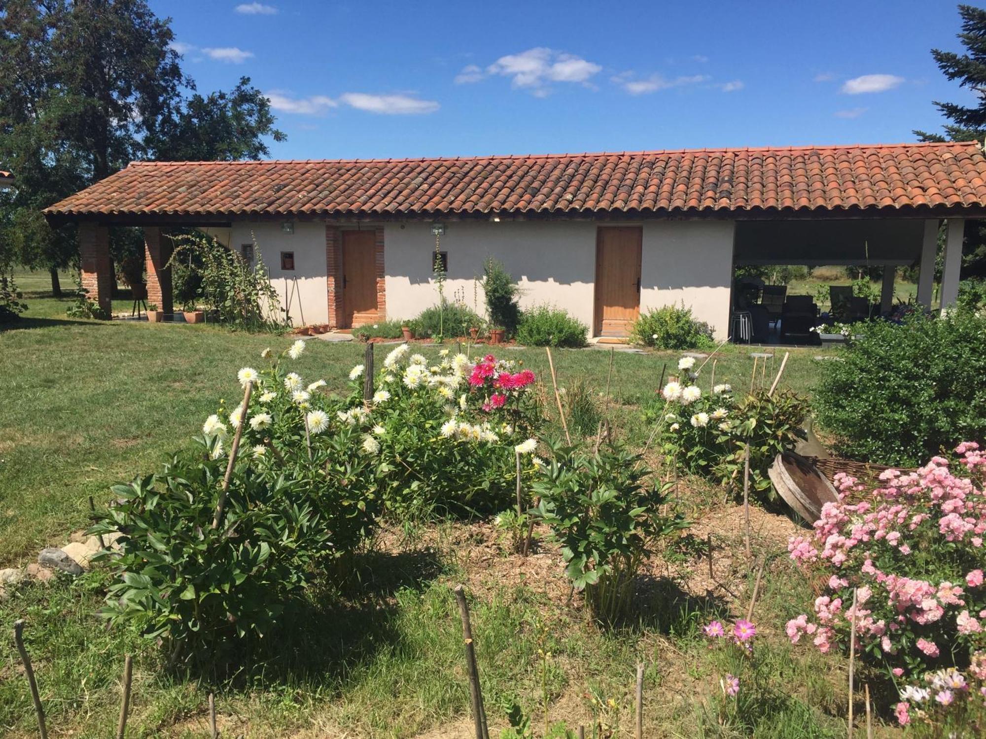 Location Gite 4 Personnes Mazeres - La Petite Maison ภายนอก รูปภาพ