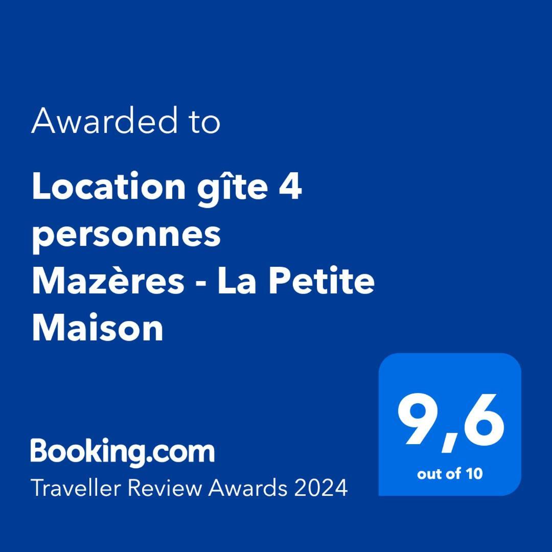 Location Gite 4 Personnes Mazeres - La Petite Maison ภายนอก รูปภาพ