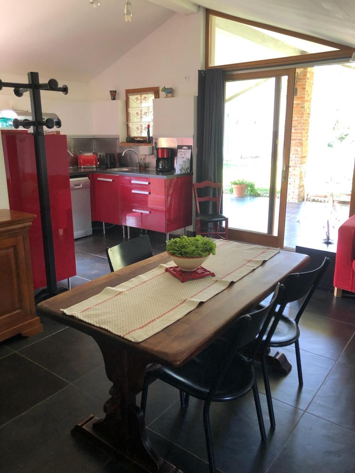 Location Gite 4 Personnes Mazeres - La Petite Maison ภายนอก รูปภาพ